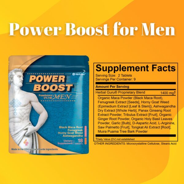 Power Boost Supplement for Men - Image 4